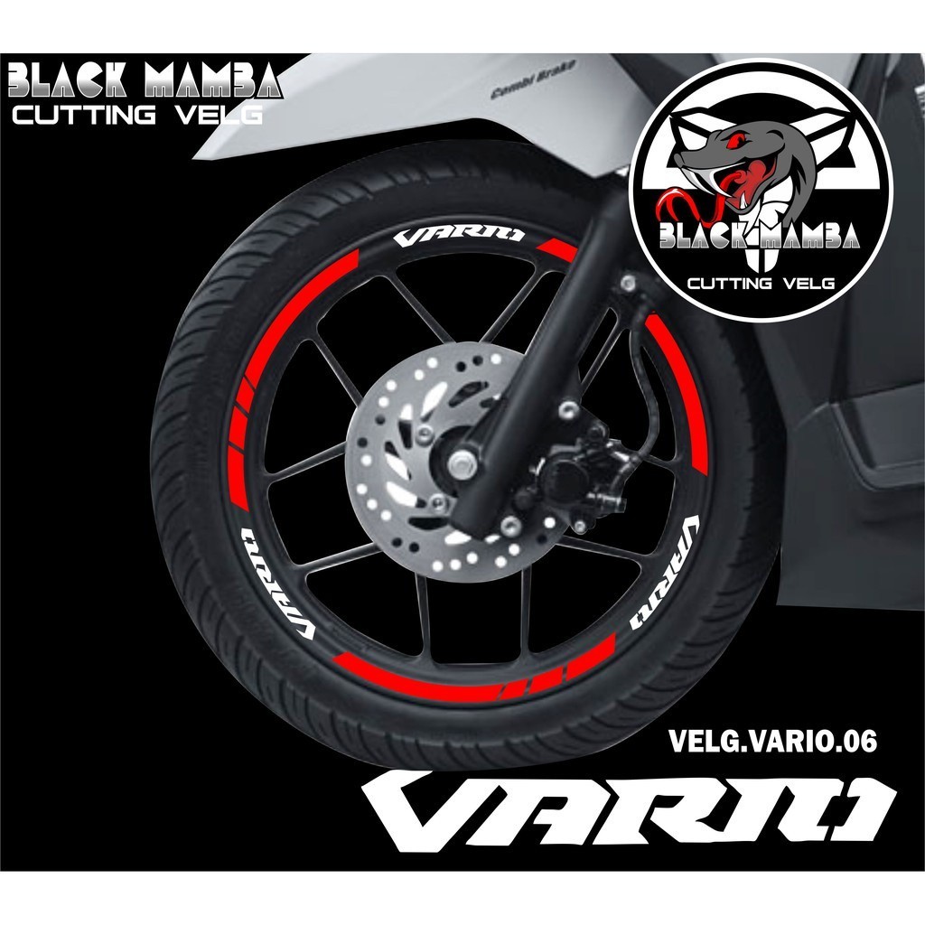 VARIO VELG STICKER - LIST STICKER LIST TIRE/VEL VARIATIONS HONDA VARIO 06