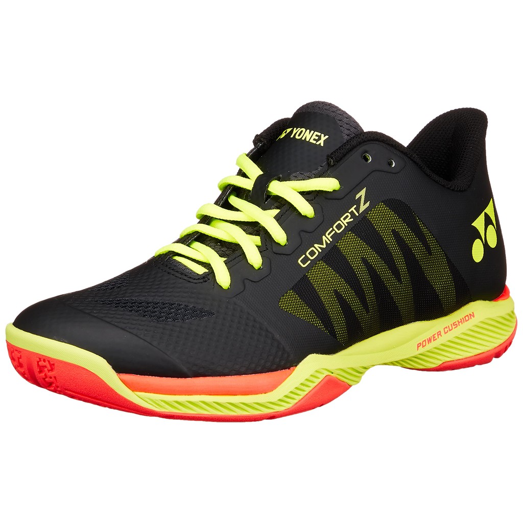 YONEX Power Cushion Comfort Z Badminton Shoes - Dark Grey & Black, Multiple Sizes Available