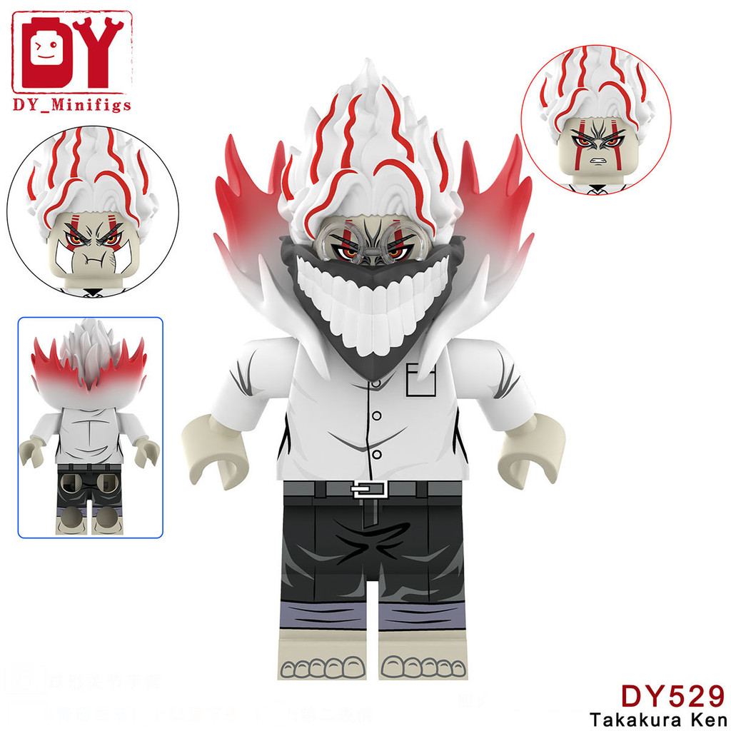 บล็อกตัวต่อการศึกษาอะนิเมะชุดประกอบของเล่นตุ๊กตาโมเดลขนาดเล็ก - รูปที่ 3