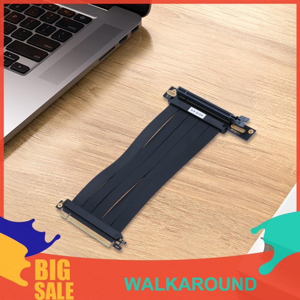 PCI-E 4.0 Riser สาย PCI Express Gen 4 GPU สายไฟ PCIe 4.0 X16 ความเร็วสูงยืดหยุ่น Extender การ์ดใช้งา