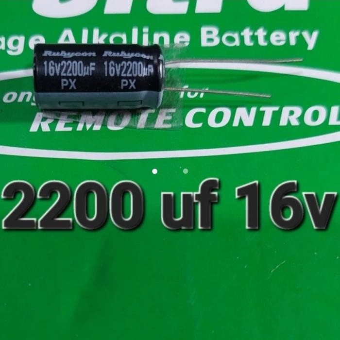 RM74...!!! ( 2.200 uf 16v ) 2200 uf micro mf 16v 16 v 2200uf 2.200uf ใหม่....!!!