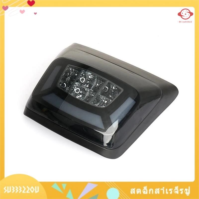 (su33322ou.th) รถจักรยานยนต์ไฟท้าย LED ไฟเบรคด้านหลังโคมไฟใบอนุญาตกลางวันวิ่งสัญญาณสําหรับ GTS300 GT