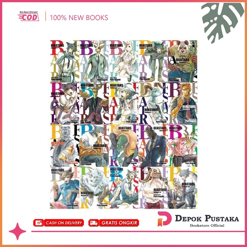 มังงะ BEASTARS โดย Paru Italaki (อังกฤษ)