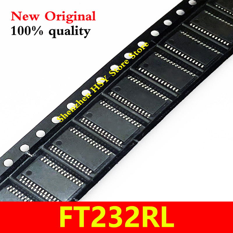 (2-5 ชิ้น) 100% ใหม่ FT232RL-REEL FT232RL FT232 sop-28 ชิปเซ็ต