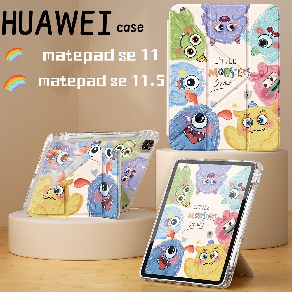 Y-shapedโปร่งใสสําหรับ Case กันกระแทก For Huawei matepad 11.5 2025 11/MatePad 11.5 S 2024 Air12/12X