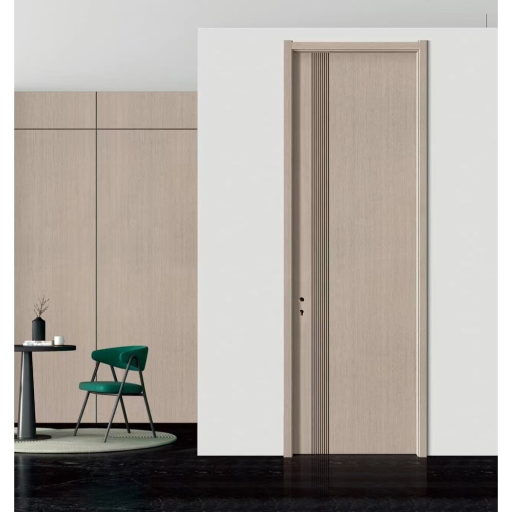 LOCAL789 Holztur ชุดประตูปิดผิวเมลามีนพร้อมวงกบ รุ่น GS-SS31 ขนาด 88x216ซม. ร้านอยู่ในไทย