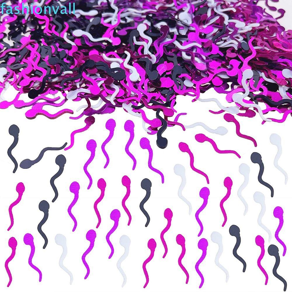 FASHIONVALL Party Confetti ตาราง Confetti Party ฝักบัวเจ้าสาวสําหรับงานแต่งงานสี Confetti เจ้าสาว