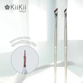 KiiKii แปรงอายไลเนอร์หัวเล็ก แปรงแต่งตาสไตล์ญี่ปุ่น แปรงปัดแก้ม ขนนุ่ม จับถนัดมือ
