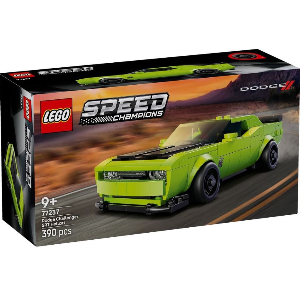 LEGO® Speed Champions 77237 Dodge Challenger SRT Hellcat Sports Car