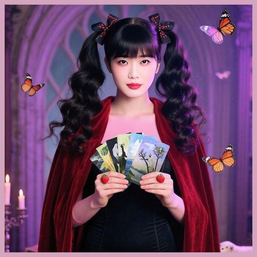 สําหรับ Enchanted Forest Felines Tarot ไพ่ทาโรต์สําหรับผู้เริ่มต้นเกมการ์ดศักดิ์สิทธิ์สําหรับครอบครั