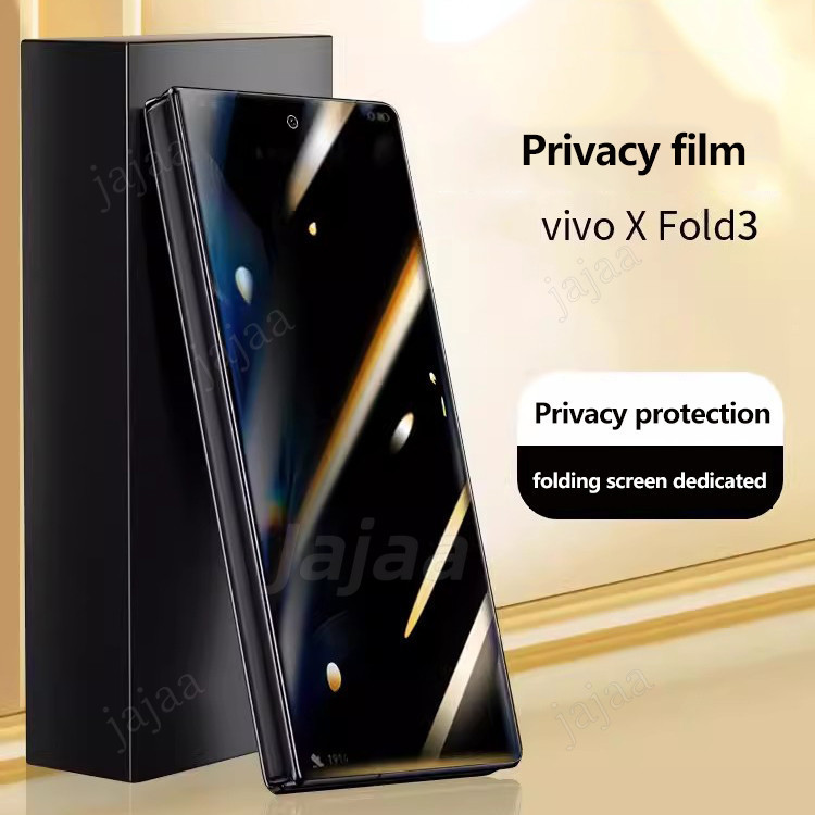Anti Spy ฟิล์มกันรอยหน้าจอสําหรับ Vivo X Fold5 Fold3 Pro X พับ 5 3 Pro 5G เต็มหน้าจอ Anti-Spy Glass - รูปที่ 4