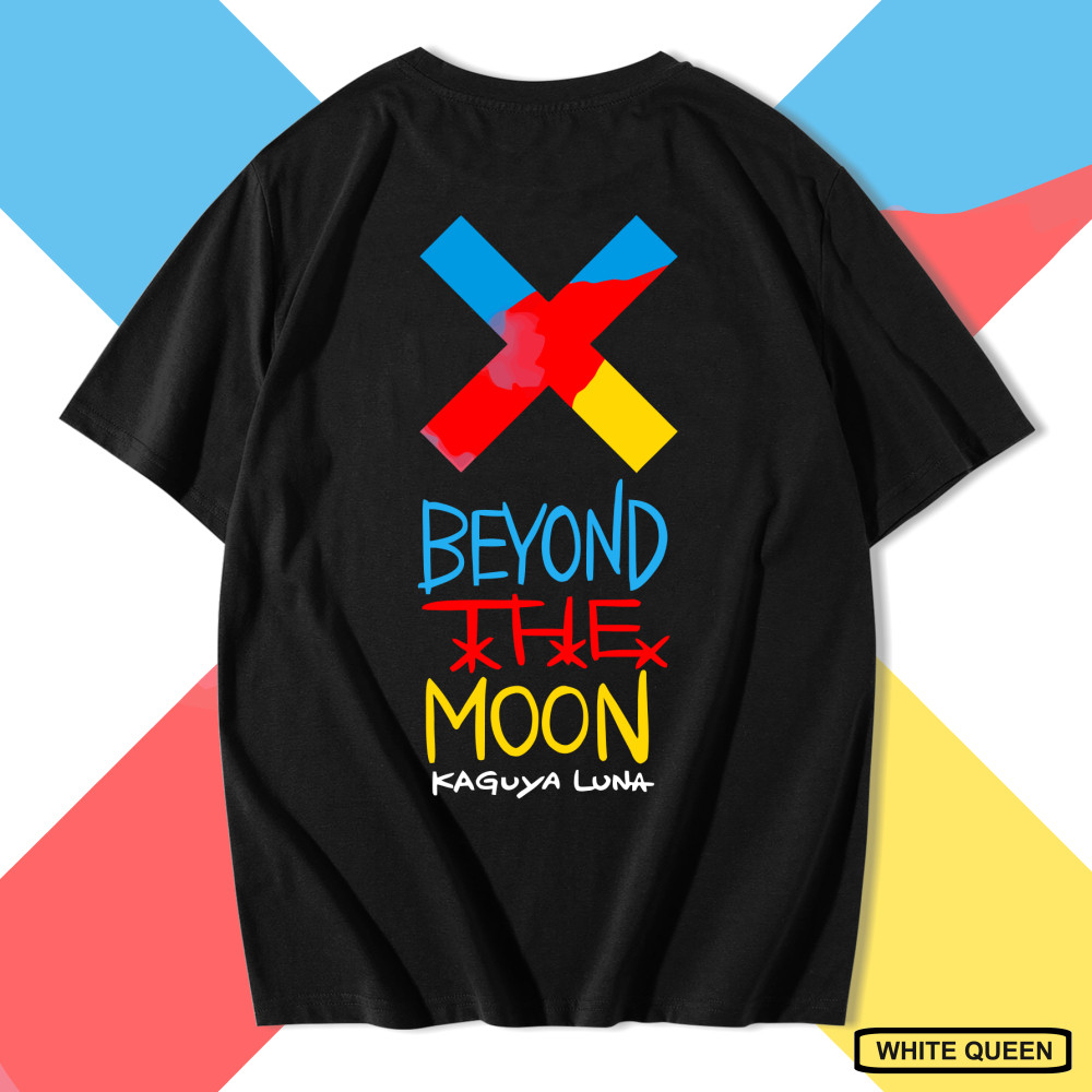 WHITE QUEEN - เสื้อยืด KAGUYA LUNA BEYOND THE MOON - VTUBER KAGUYA LUNA