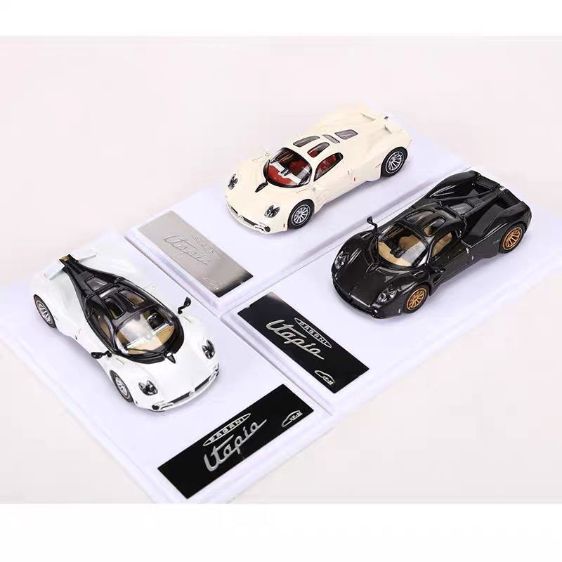 XF 1: 64 Pagani Utopia จําลองรถคอลเลกชันเครื่องประดับ