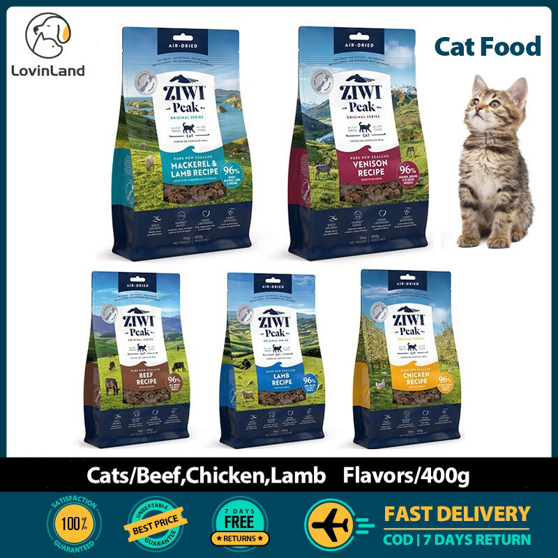 ZIWI Peak Air-Dried อาหารแมวธัญพืชธรรมชาติทั้งหมดฟรีสารอาหารโปรตีนสูงหนาแน่นจํากัดขนาด Ingredient 40
