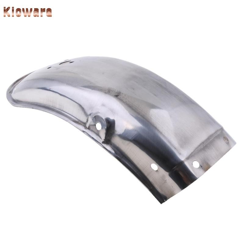 [โคลแวร์] รถจักรยานยนต์สแตนเลสด้านหลังบังโคลนเมาล้อยาง นักกอด โคลนยามสาดยามสําหรับ CN125, โครเมี่ยม