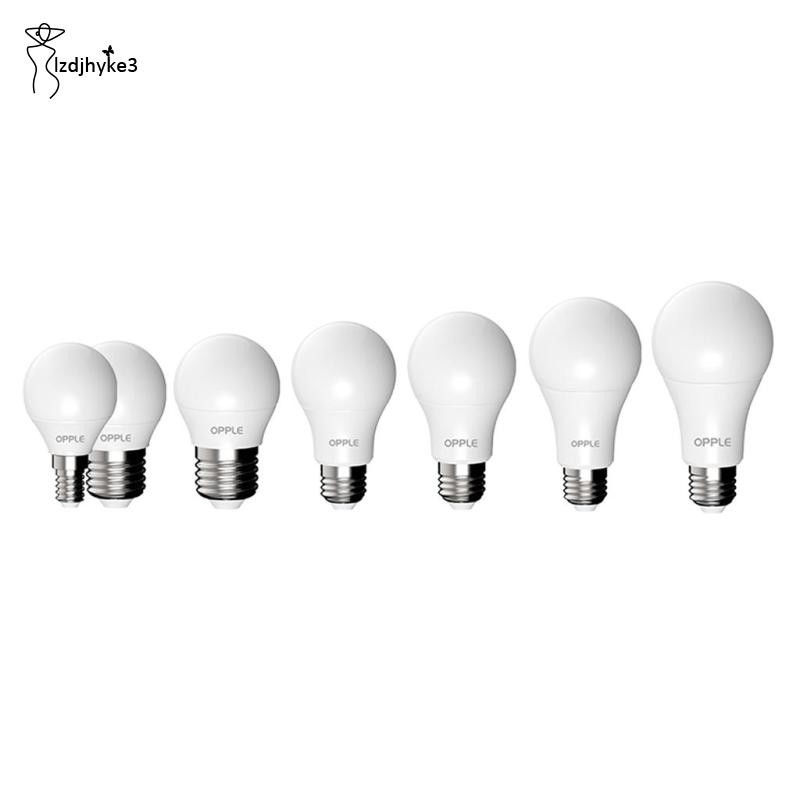 [lzdjhyke3] OPPLE E27 LED Globe โคมไฟหลอดไฟ 7W 9W 12W 14W ประหยัดพลังงาน 7W - 3000K หลอดไฟ LED Dayli
