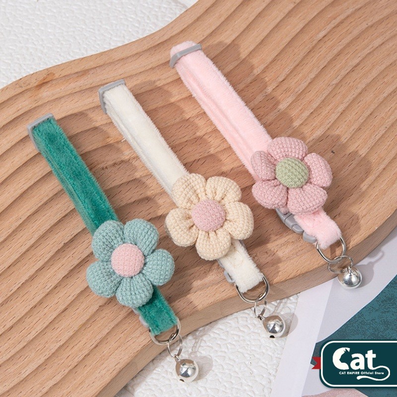 Cat Empire Cat Collar Cat Neckline Kolar Kucing Buckle Pet Collar ปลอกคอพลาสติก猫项圈