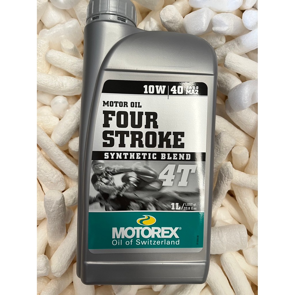 น้ำมันเครื่อง MOTOREX 4 STROKE - 10W40 ,15W50 [ ราคาต่อ 1 กระป๋อง ]