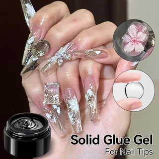 【Local】UR SUGAR เจลทาเล็บต่อเล็บแบบหัวนุ่ม กาวเจลทาเล็บ เจลแกะสลักลายดอกไม้