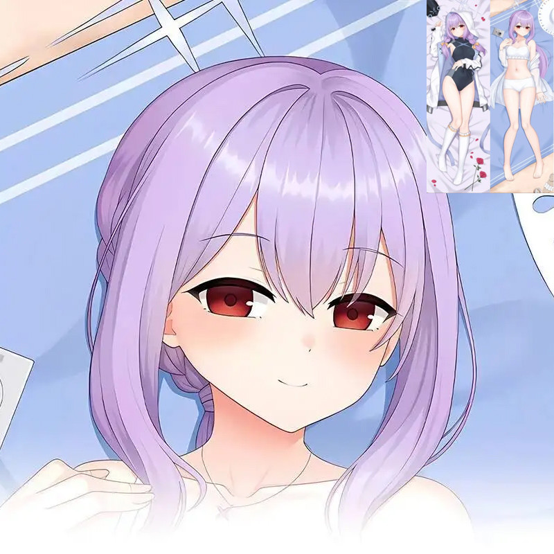 Blue Archive Hakari Atsuko Dakimakura Hing Case อะนิเมะหมอนปลอกหมอนอิง