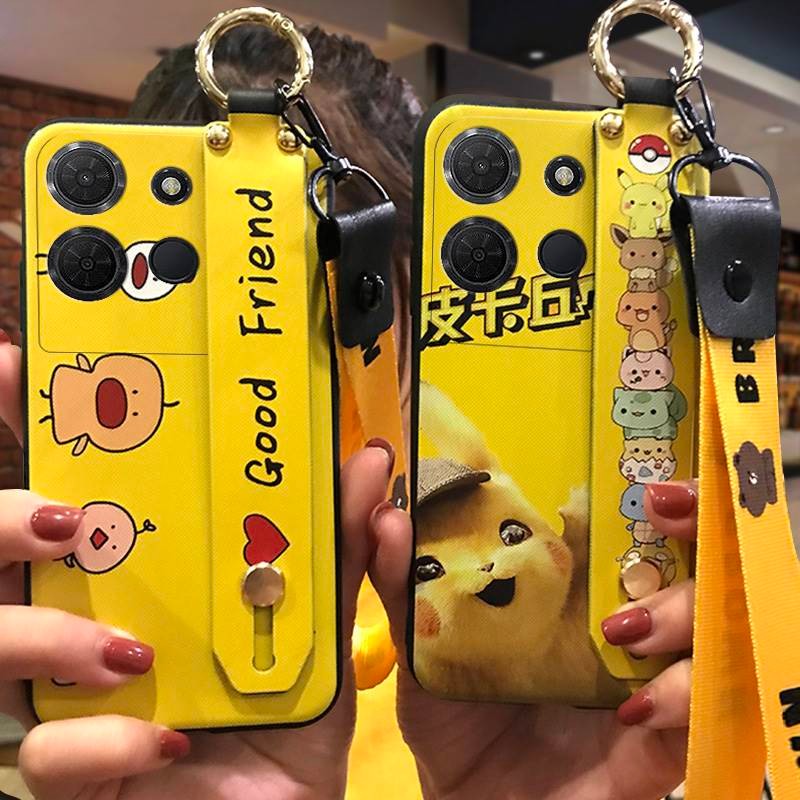 กันกระแทกป้องกันเคสโทรศัพท์สําหรับ TCL 503/T442M/T442A/T442J Anti-dust Soft Case Kickstand ออกแบบแฟชั่นซิลิโคนสกปรกการ์ตูนที่วางโทรศัพท์โทรศัพท์มือถือฝาครอบแหวนน่ารัก