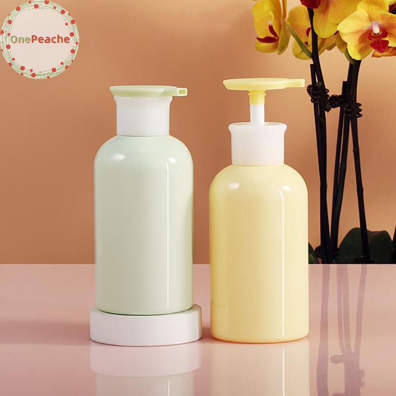 OnePeache 300ml พลาสติกปั๊มโลชั่นแชมพูขวด High-End เครื่องสําอางขวดรีฟิลกล่องเก็บห้องน้ํา TH