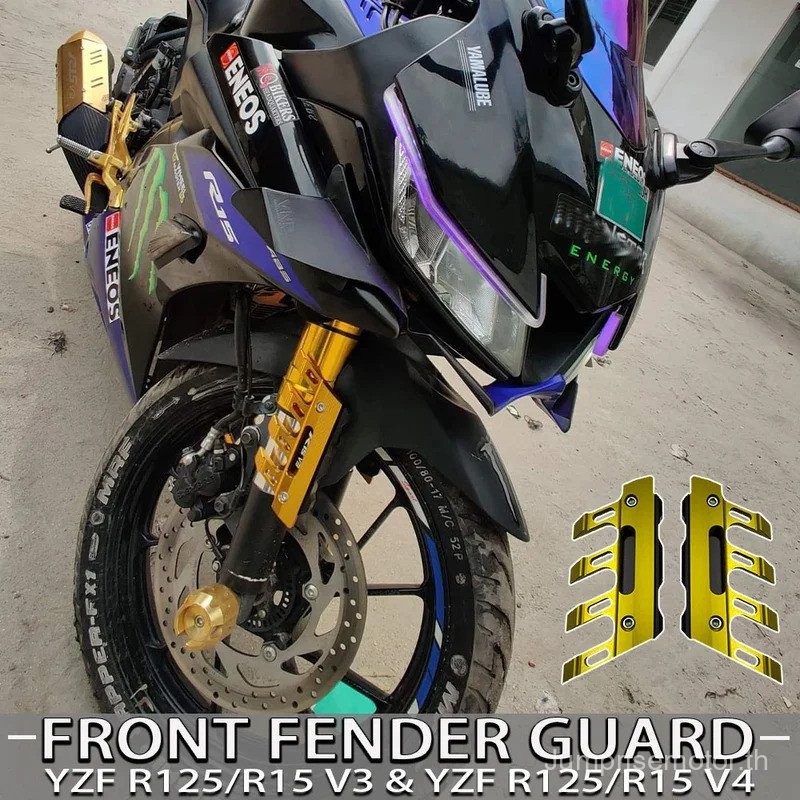 เหมาะสําหรับ YAMAHA YZF R15 R125 V3.0 V4.0 YZF-R15 YZF-R125 V2 รถจักรยานยนต์ดิสก์เบรกหน้า Caliper Pr