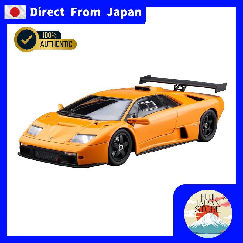 Aoshima Bunka Kyozai 1/24 The Supercar Series No.20 '99 Lamborghini Diablo GTR Plastic Model Molded 