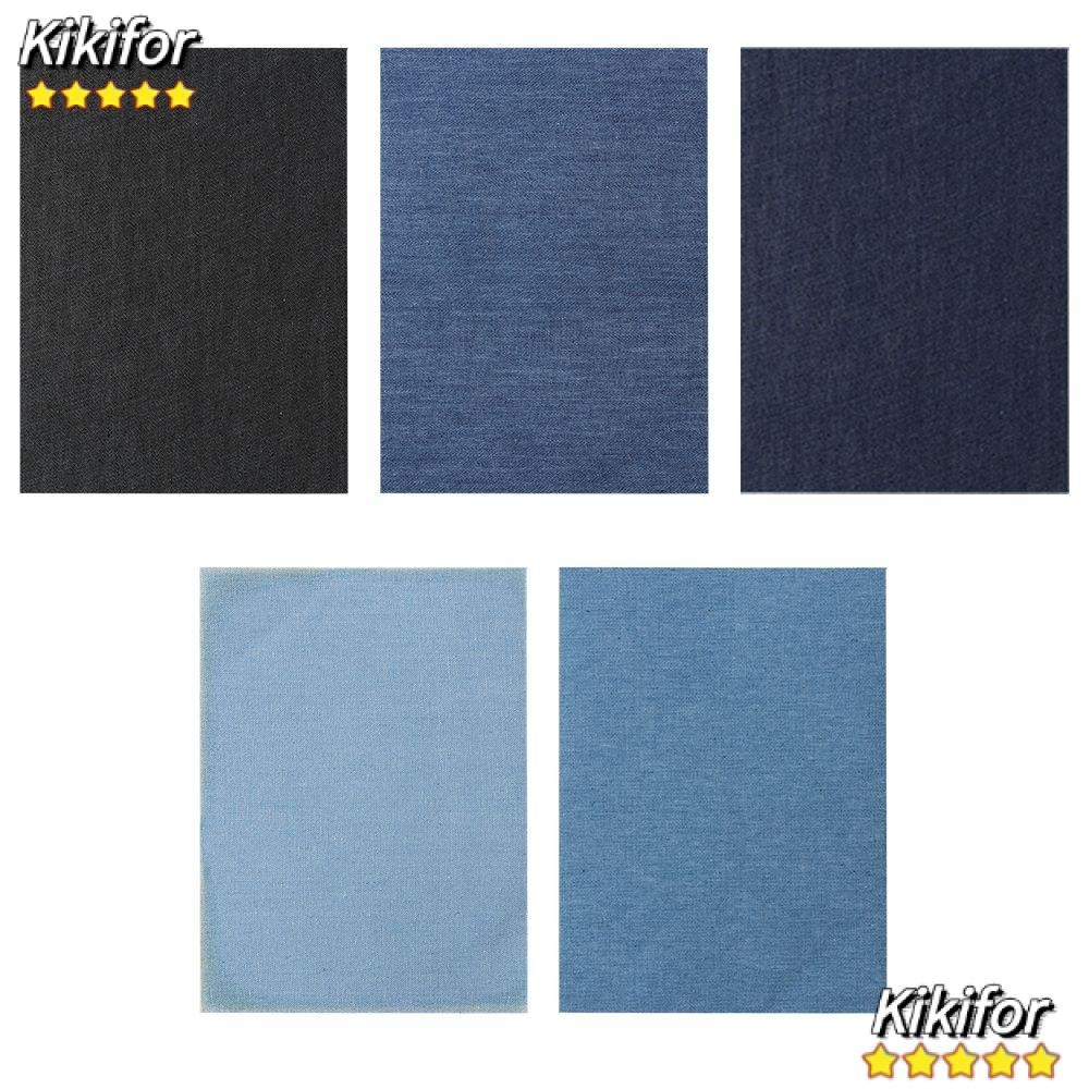 KIKIFOR Jean Patch Art Denim ตกแต่ง Self-กาวเสื้อผ้าเสื้อผ้าสติกเกอร์