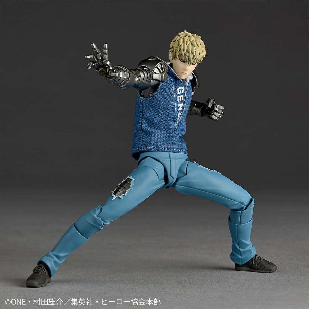 Kaiyodo Amazing Yamaguchi Revoltech NR076 One Punch Man Genos