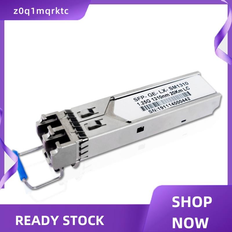 z0q1mqrktc SFP Optical Module Gigabit Single-Mode Optical Module SFP--LX-SM1310 20KM Dual Fiber 1.25