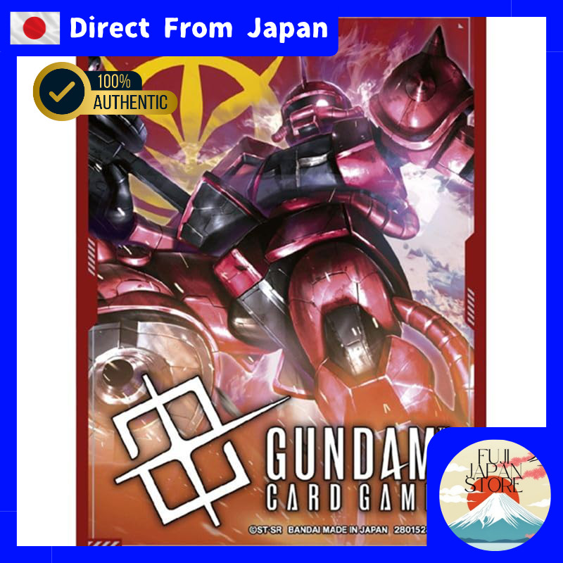 Gundam Card Game Official Card Sleeves 04 (Char's Zaku / Zeon)【Direct from Japan】
