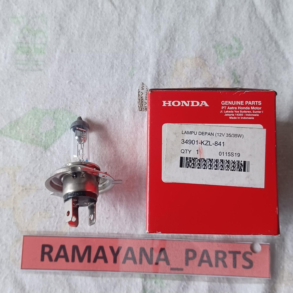 หลอดไฟหน้า Scoopy FI Scoopy eSP K16 34901KZL841