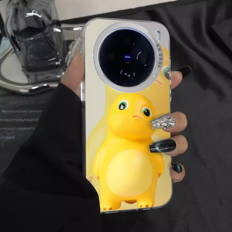 Chaoran นมมังกร vivox200pro เคสโทรศัพท์เหมาะสําหรับสไตล์ใหม่ iqoo13 ชุด 100ultra อะนิเมะ s19 น้อยเจ็