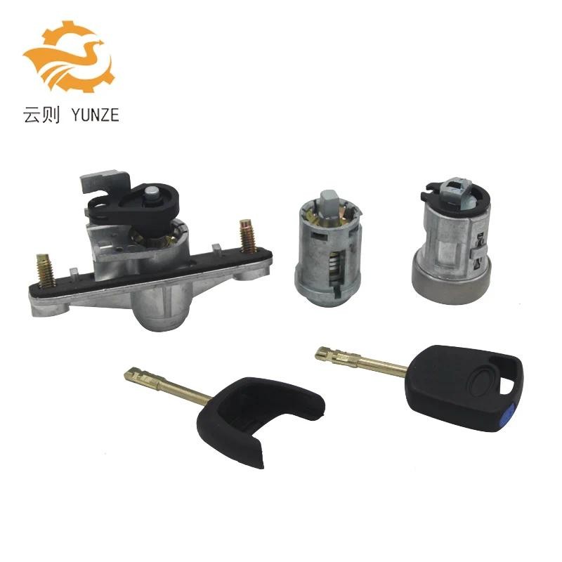 LK1S71F22050AA สมบูรณ์ล็อคชุด IGNITION SWITCH ประตูล็อค TRUNK LOCK สําหรับ FORD MONDEO 2001-2007auto