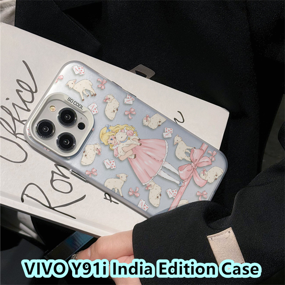 นวัตกรรมFor VIVO Y91i India Edition Case Silicon Mobile Phone Case Cover Casing Dirt Resistance Cute