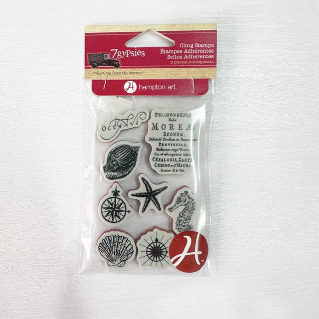 7gypsies Cling Stamp 4X7.75 - ภายใต้ทะเล