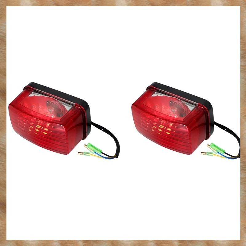 [KYG] 2X ไฟท้ายด้านหลังสําหรับ Banshee 350 200 Grizzly, 700 YFZ450 3FA847100000Y,3FA-84710-0-00