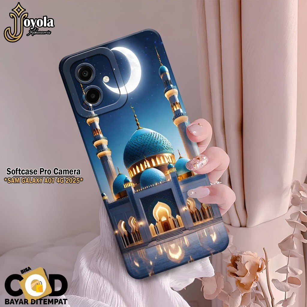 เคส JOYOLA Samsung Galaxy A07 4G 2025 ล่าสุด - เคสแฟชั่น มัสยิด - Softcase Samsung Galaxy A07 4G - ก