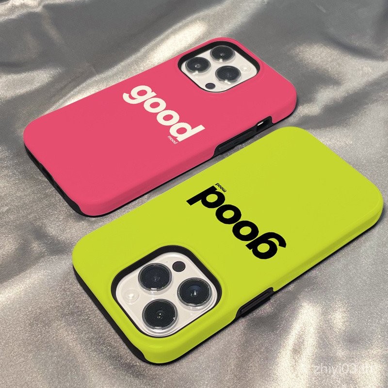 ดีภาษาอังกฤษแฟชั่นเรียบง่ายอัพเกรดเคสโทรศัพท์สองชั้นเหมาะสําหรับiPhone 15 14 13 promax xr 15promax 1