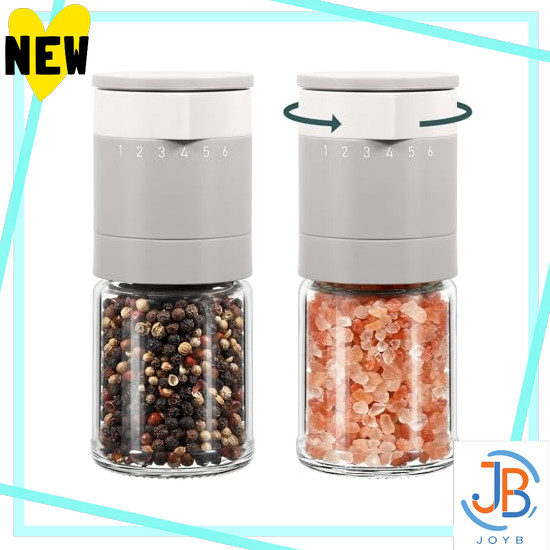 Direct From Japan VKCHEF Pepper Mill Pepper Mill 6 Degree External Adjustment Manual Rock Salt Mill 