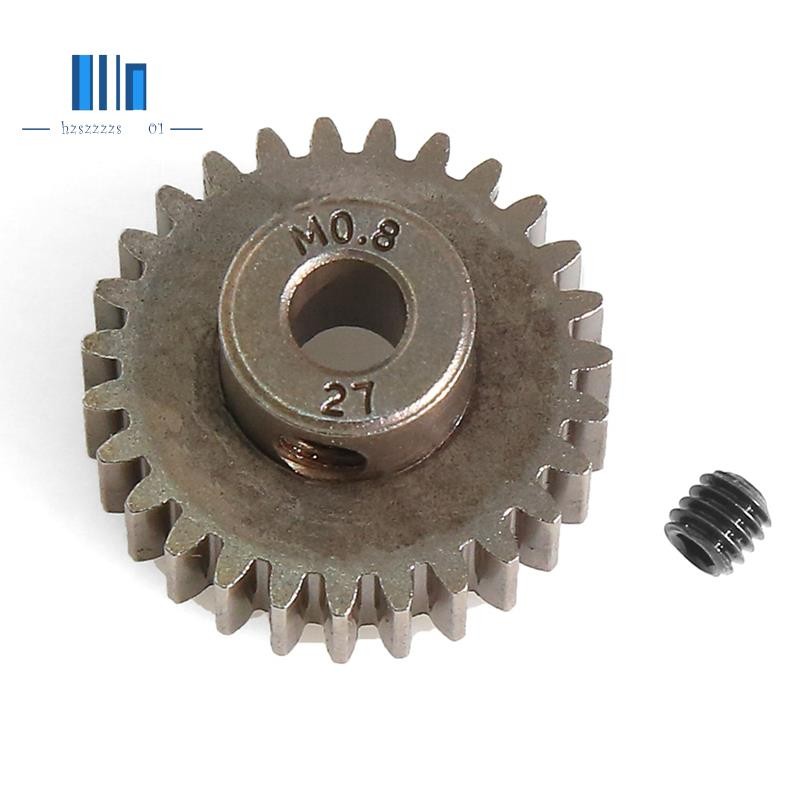 M0.8 27T เกียร์มอเตอร์ Pinion เกียร์ 5647 สําหรับ UDR ไม่จํากัด Desert Racer 1/7 RC รถอะไหล่อัพเกรด