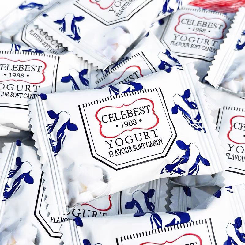 Ypai Gummy British Mango Durian Passion Fruit Coconut Mixed Flavour Original Fruit Soft Cake [-Class