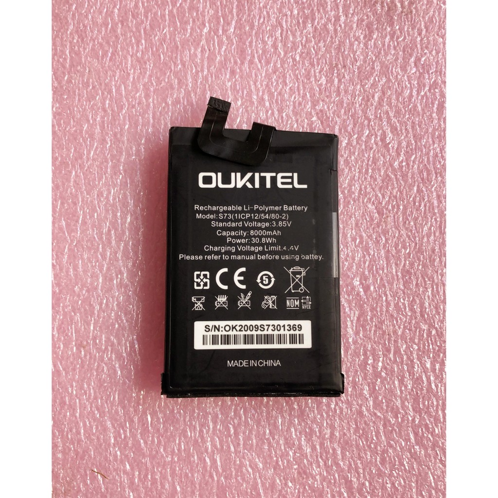 เหมาะสําหรับ OUKITEL Oukitel S73 แบตเตอรี่โทรศัพท์มือถือ Oukitel F150 B2021 แบตเตอรี่ KC-N8,000A