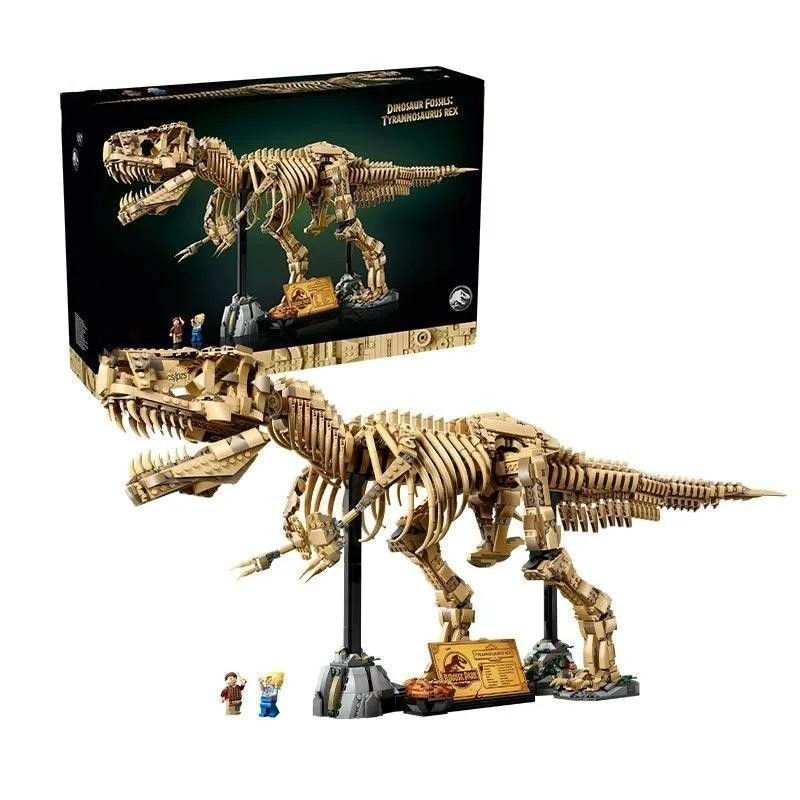 【พร้อมส่ง】jurassicworld dinosaur Building Blocks toys rebirth jurassic park godzilla robot เสื้อ spi