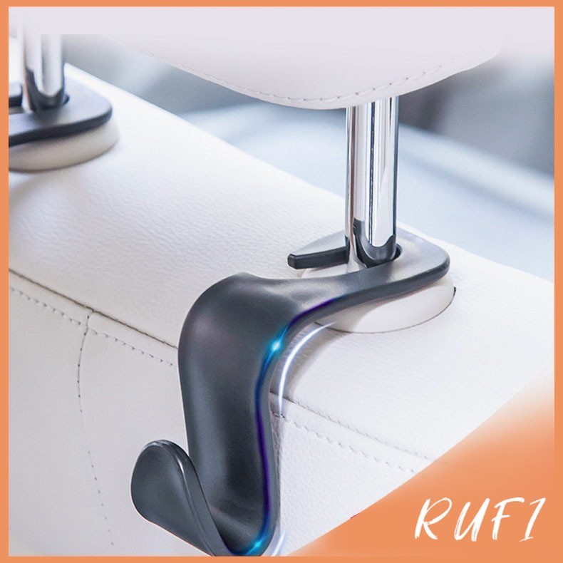 RUFI ที่เกี่ยวเป๋าหลังรถราคา  ตะขอเกี่ยวกระเป๋า สิ่งของ กระเป๋าติดเบาะหลังรถ ตะขอเก็บของ Car Hook