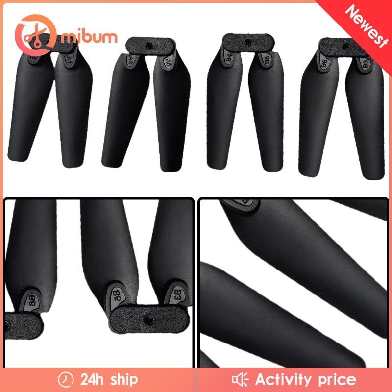 [Mibum] 4x ใบพัดอุปกรณ์เสริมโดรนแบบพับได้สําหรับ E58, E88, E88Pro,