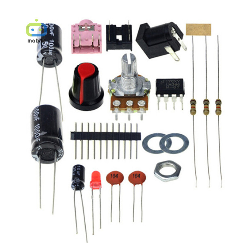 [maygood] 1 ชุด LM386 บอร์ดขยายเสียง Super MINI 3V-12V DIY Kit M57 0 0 0 0 0 {TH}