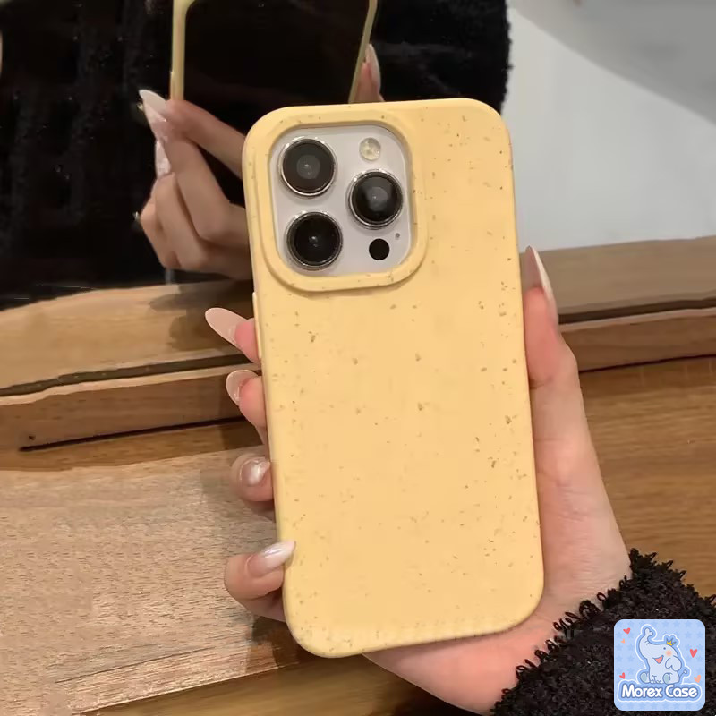 เคสที่ย่อยสลายได้ของสีทึบ Samsung A03s A15 A13 A12 A24 A03 A14 A23 A21s A54 A33 A05 A05s A50 A25 A32 A52 A02s A04s A04E - รูปที่ 6