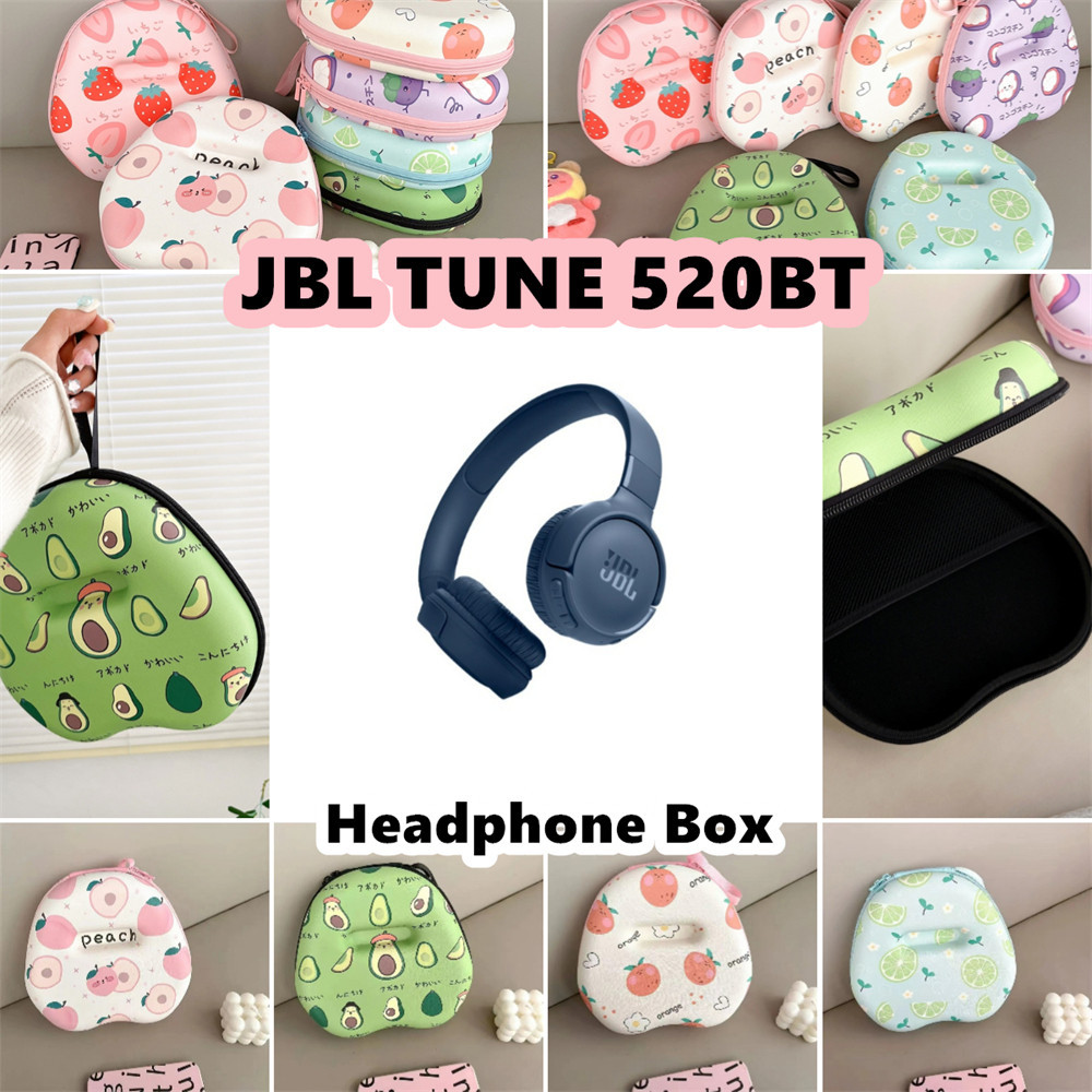 สต็อกพร้อม! สําหรับ JBL TUNE 520BT เคสหูฟังนวัตกรรมการ์ตูนชุดหูฟังกระเป๋าเก็บกล่องปลอก